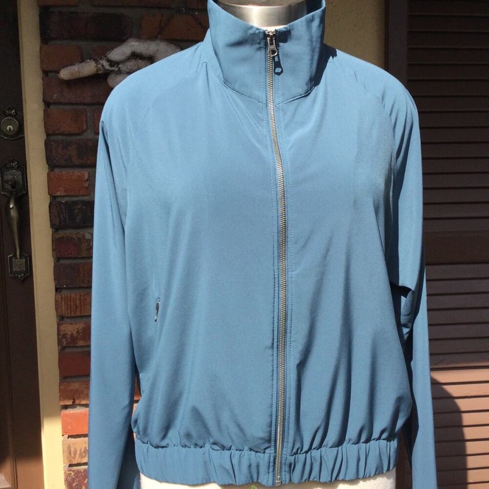 Columbia lightweight dusty blue jacket XL.